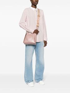 Stella McCartney Schoudertas met geperforeerd logo - Roze