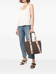 Michael Michael Kors Shopper met monogramprint - Bruin