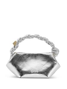 GANNI Bou tas met metallic-effect - Zilver