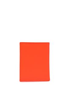 Comme Des Garçons Wallet Pasjeshouder met colourblocking - Oranje