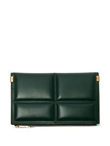 Burberry Large Snip Bifold quilted-leather wallet - Groen