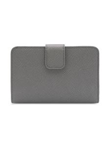 Prada Medium Saffiano Leather Wallet - Grijs