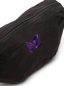 Needles x DC logo-embroidered belt bag - Zwart