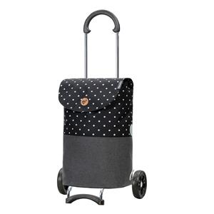 Andersen Scala Duko Boodschappentrolley black Trolley