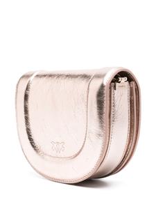 PINKO mini Love Round Click shoulder bag - Roze