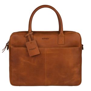 Burkely Vintage Jack Worker 13.3 laptop bag-Cognac