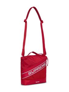 Supreme reflective logo shoulder bag - Rood