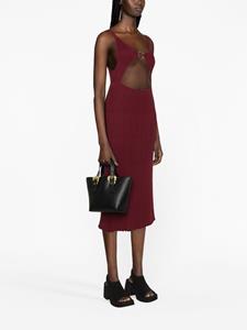 Versace Jeans Couture Shopper met gesp - Zwart