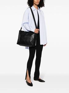 Bao Bao Issey Miyake Shopper met geometrische vlakken - Zwart