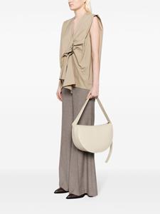 Yu Mei Antonia leather shoulder bag - Beige