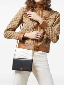 Gucci GG Marmont mini-tas met ketting - Zwart