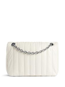 Balenciaga small Monaco quilted shoulder bag - Wit