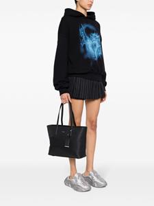 Calvin Klein logo-lettering tote bag - Zwart