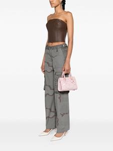 AMIRI mini Bandana leather tote bag - Roze