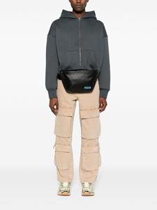 Gucci GG Crystal leather belt bag - Zwart