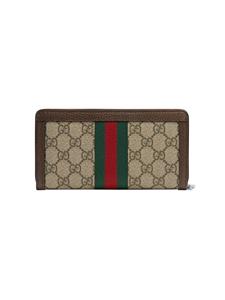 Gucci Ophidia portemonnee met rits - Beige