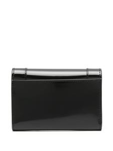 Saint Laurent Portemonnee met patroon - Zwart