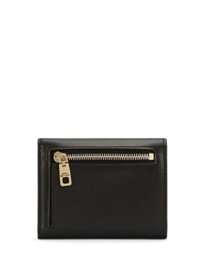 Dolce & Gabbana Leren portemonnee met DG-logo - Zwart