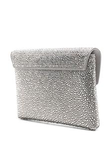 Versace La Medusa Crystal clutch bag - Zilver