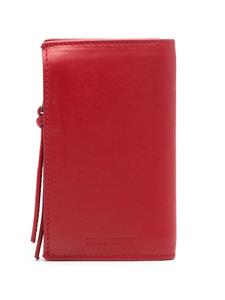 Zadig&Voltaire Compact Eternal leather cardholder - Rood