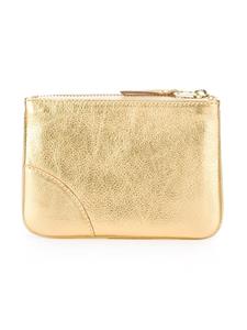 Comme Des Garçons Wallet zipped coin purse - Metallic