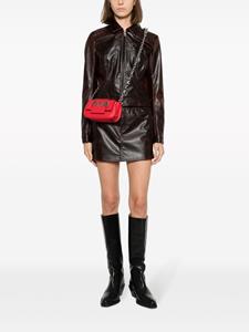 Versace Jeans Couture Schoudertas met logoplakkaat - Rood