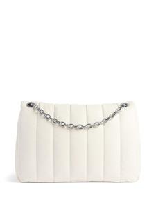 Balenciaga mini Monaco quilted shoulder bag - Wit