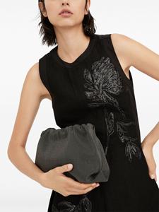 Brunello Cucinelli Monili-embellished shoulder bag - Zwart