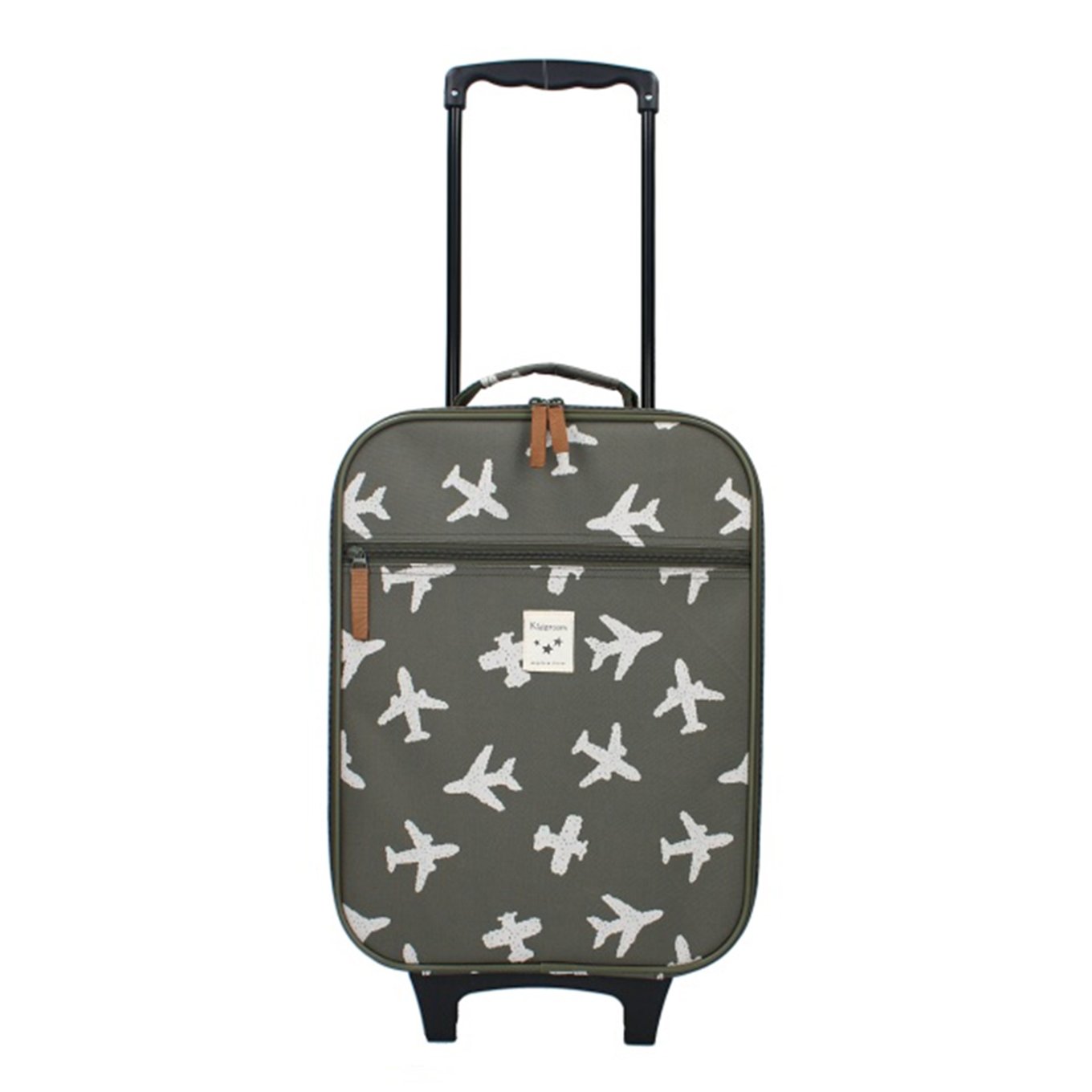 Kidzroom Sevilla Current Legend Trolley Suitcase army Zachte koffer