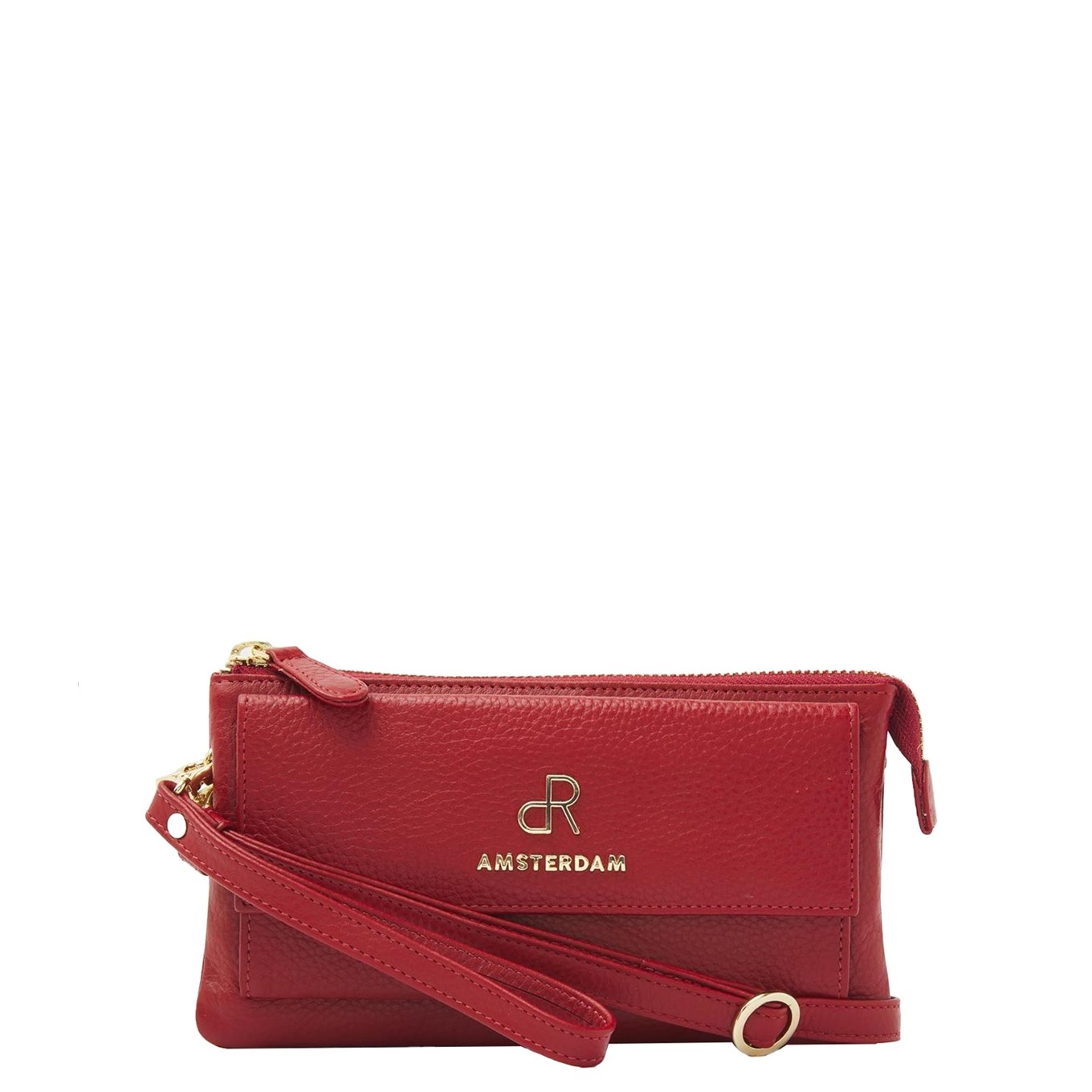 DR Amsterdam Mint Shoulderbag/Clutch tango red