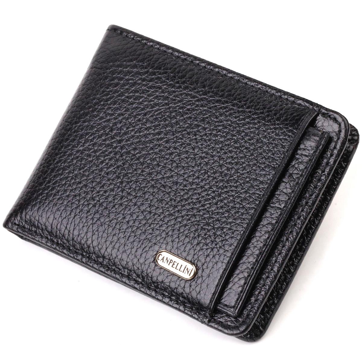 SUNROZ Bags And Wallets Оригинальный компактный кошелек с вкладышем для удостоверения для мужчин из натуральной кожи флотар CANPELLINI 21