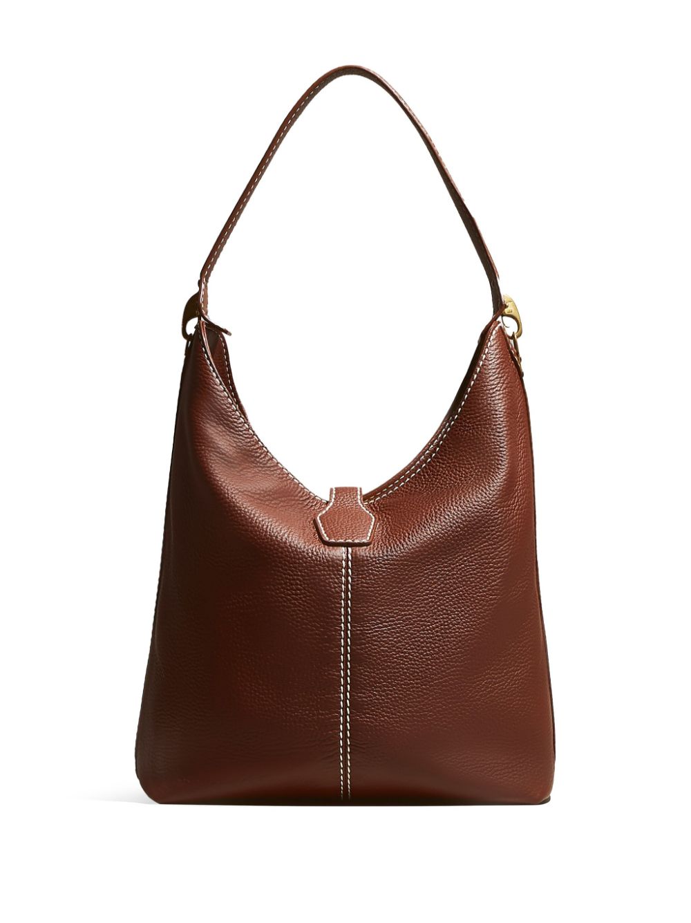 Fay leather tote bag - Bruin