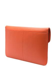 Aspinal Of London Leren laptoptas ( 25cm x 38cm) - Oranje