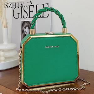 91421224MABMAATY1Y Fashion Designer Metal Square Bag Ladies Small Cell Phone Chain One Shoulder Crossbody Purse Box Evening Print Classical Solid