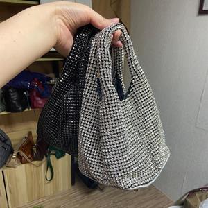 DUSUN BAG Mode glanzende handtas voor vrouwen partij avondtas ketting schouder crossbody tas hoge kwaliteit bucket bag portemonnee 2022