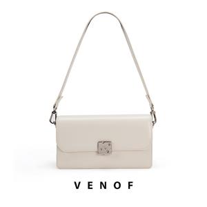 VENOF 2023 Nieuwe vrouwen luxe merk lederen mode ontwerper handtas schouder klassieke portemonnee vierkante tas