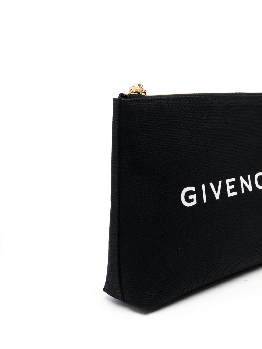 Givenchy Clutch met logoprint - Zwart