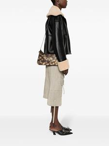 Acne Studios Platt kleine schoudertas - Bruin