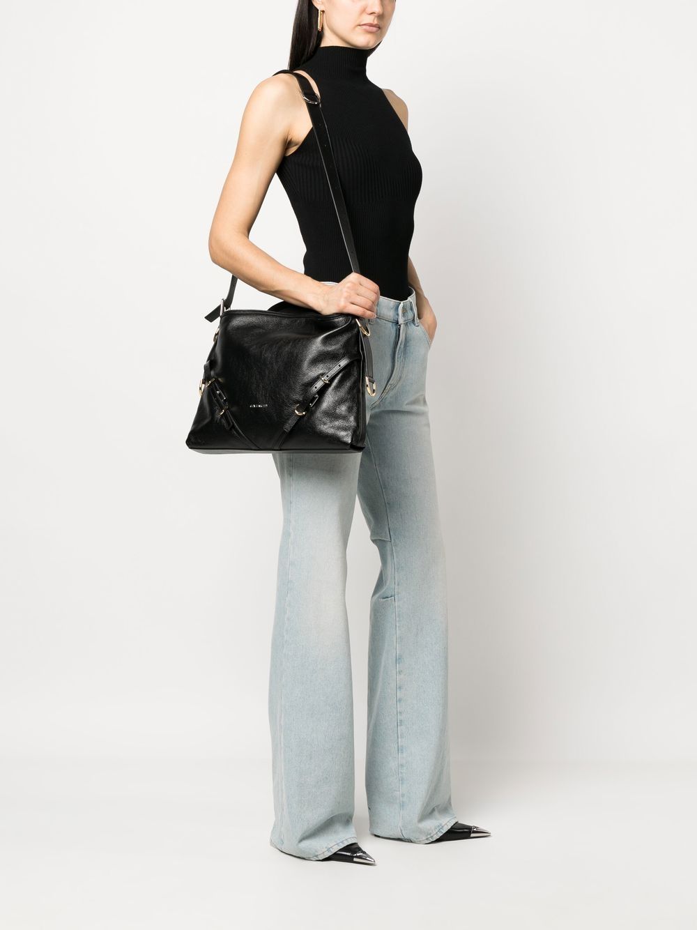 Givenchy Leren schoudertas - Zwart