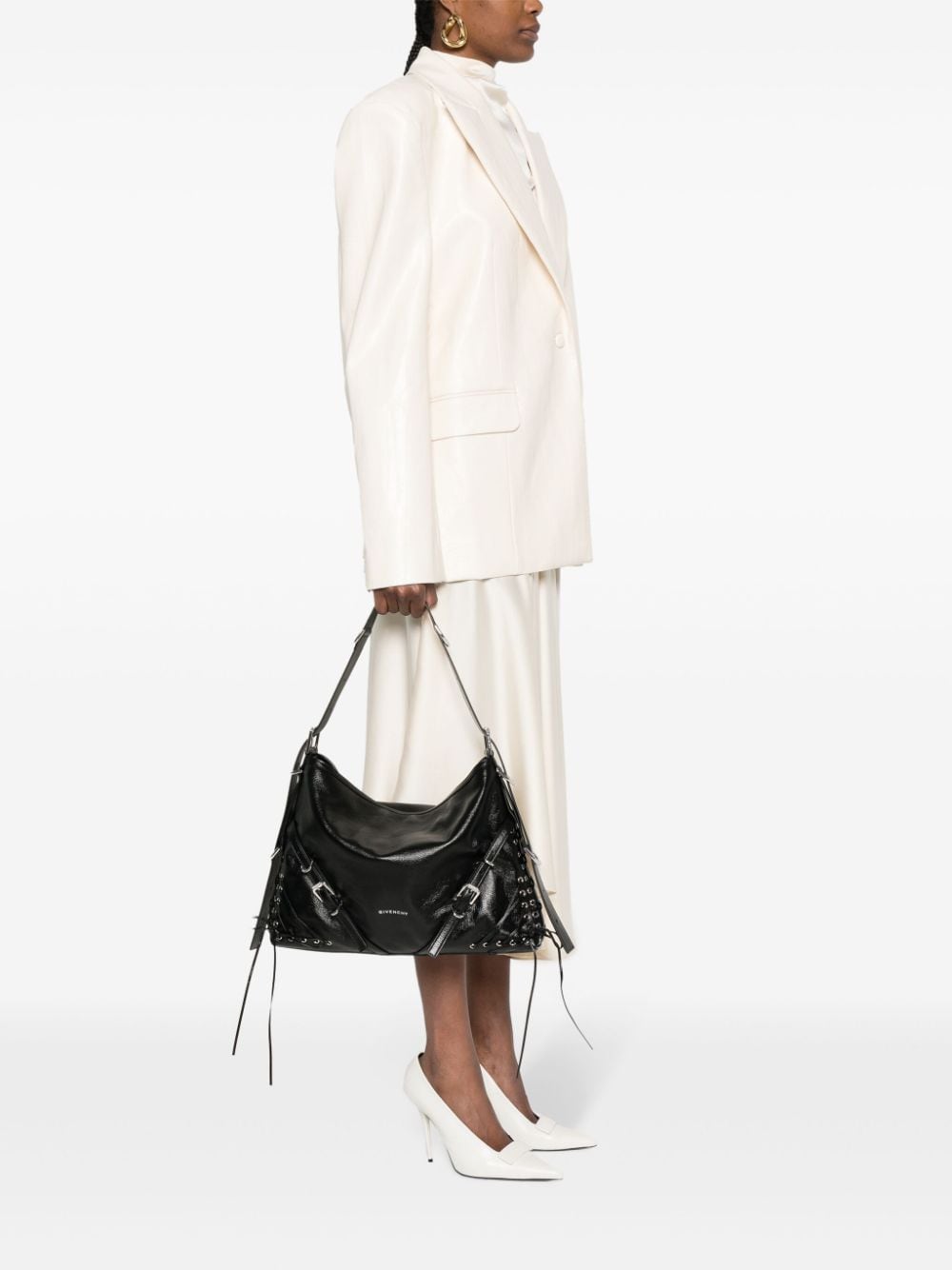 Givenchy Voyou medium schoudertas - Zwart