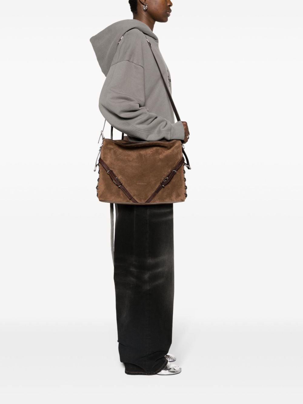 Givenchy medium Voyou shoulder bag - Bruin