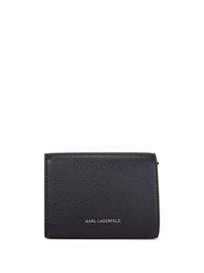 Karl Lagerfeld K/Seven leather wallet - Zwart