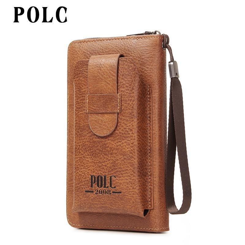 Kingdushi Men Clutch Bag Large Capacity Men Wallets Cell Phone Pocket Passcard Pocket High Quality Multifunction Wallet For Men clutch bag