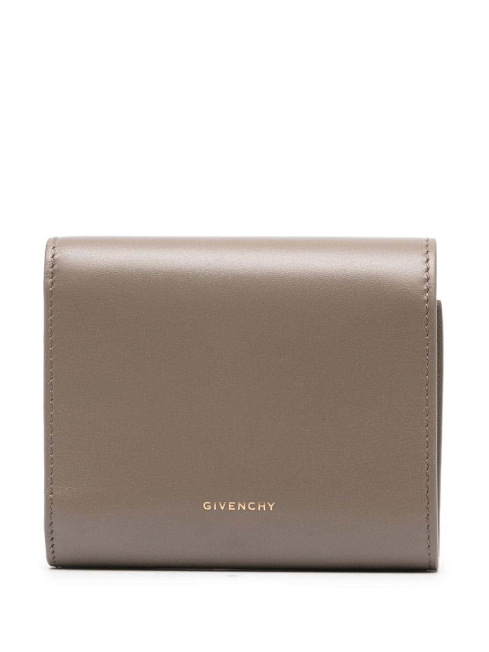 Givenchy Leren portemonnee met 4G patroon - Beige