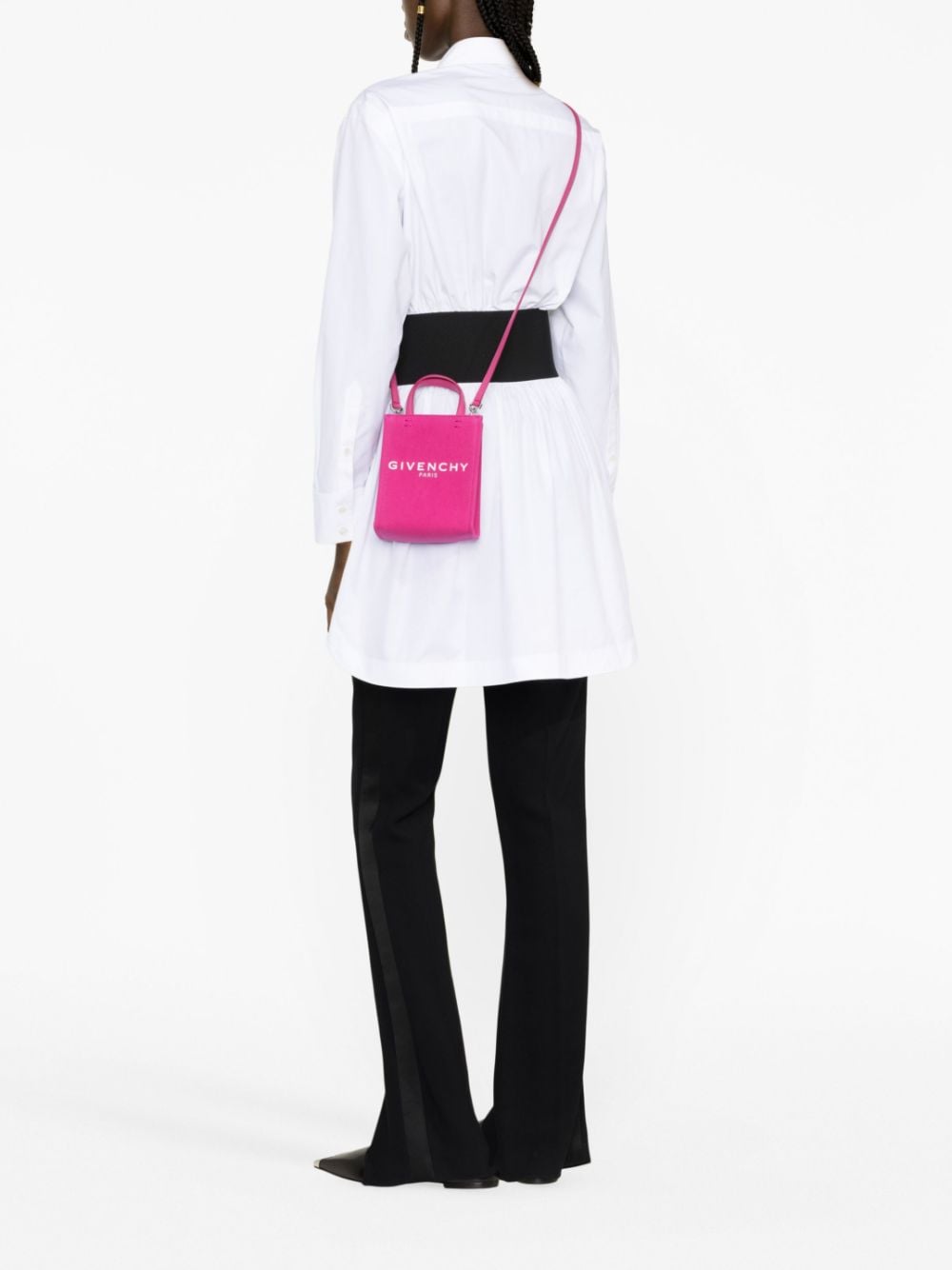 Givenchy G-Tote shopper met logoprint - Roze