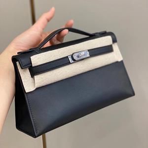 Asparagus Bag New Bag First Generation Bag Swift Soft Cow Leather One Shoulder Cross Body Women's Bag Leather Chain Bag