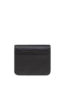 Balenciaga logo-debossed leather wallet - Zwart