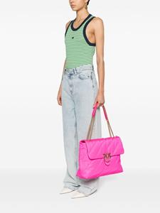 PINKO large Love Extra Puff shoulder bag - Roze