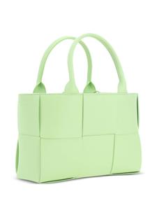 Bottega Veneta Mini Arco leather tote bag - Groen