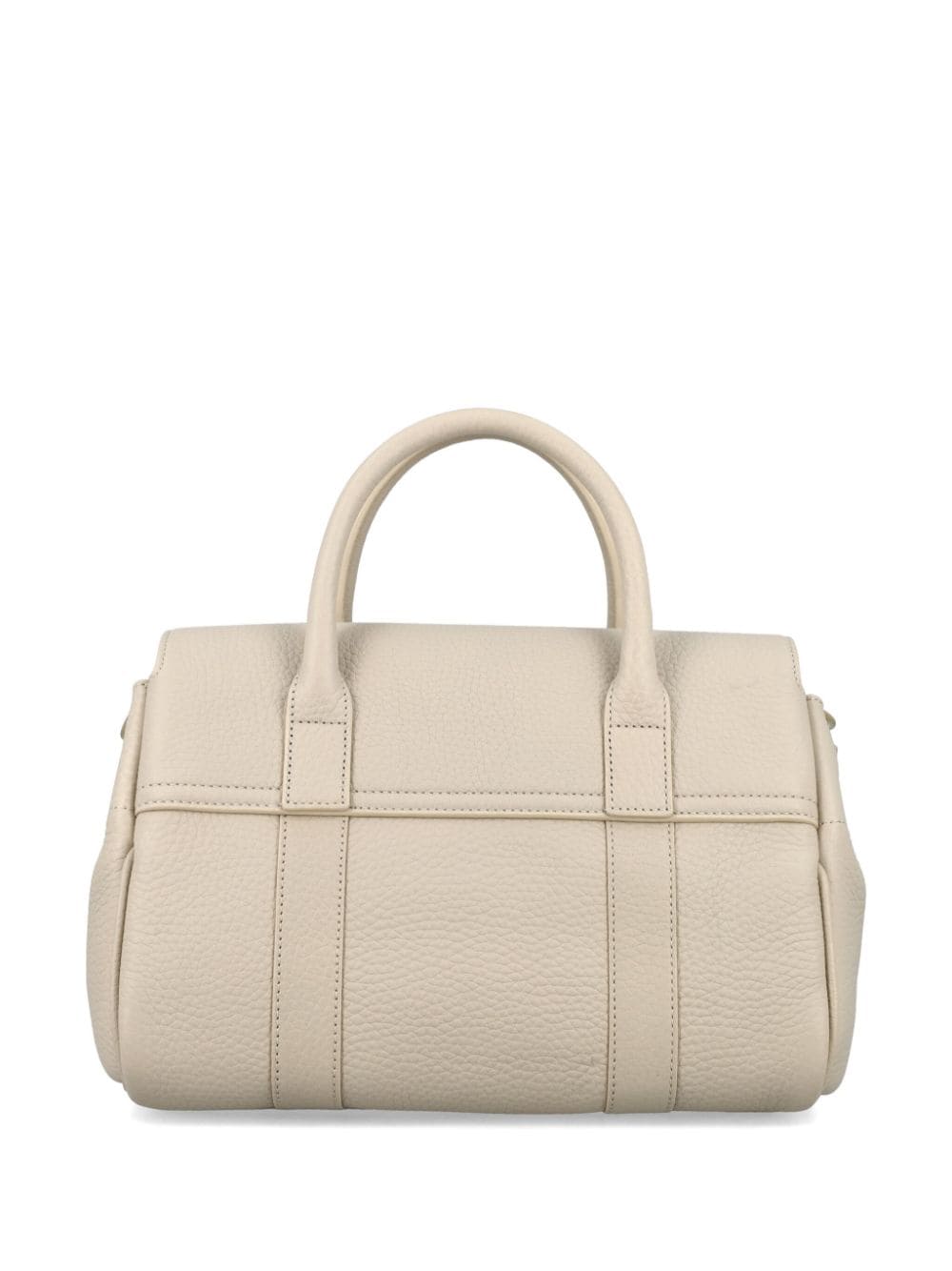 Mulberry small Bayswater leather tote bag - Wit